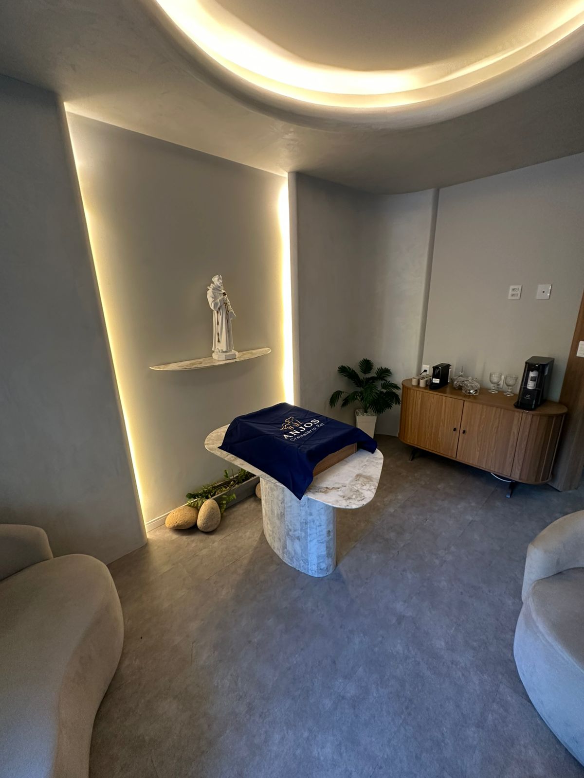Sala de Despedida Unidade Porto Alegre - Anjos Crematório Pet